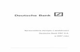 Home – Deutsche Bankaktywów z 19, 7% na 31 grudnia 2006 roku do 9, 7% na 31 grudnia 2007 roku zmniejszenie portfela inwestycji w dåuŽne papiery wartošciowe, pomimo wzrostu skali