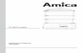 PT 3011 Lunaris - data.amica.com.pldata.amica.com.pl/files/pubs/instrukcje/IO00743.pdf · l Urządzenie służy do gotowania żywności na parze, nie używaj urządzenia do in nych