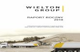 RAPORT ROCZNY 2018 - Bankier.pl · Sprawozdanie Zarządu z działalności Wielton S.A. i Grupy Kapitałowej Wielton za 2018 rok 2 116,1 129,8 2017 2018 83,4 71,0 2017 2018 89,0 96,1
