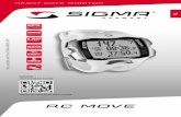 RC MOVE - Sigma Sport · 2016. 2. 26. · 1 rc move pl more information heart rate monitor *only available with free sigma move app * training analysis count * coach * control bluetooth