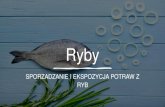 Ryby - szkolarzem.pl · Ryby należą do bardzo nietrwałych surowców ze względu na dużą zawartość wody oraz podatność na rozwój mikroflory bakteryjnej. Dlatego ważne są