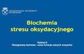 Biochemia stresu oksydacyjnegobiotka.mol.uj.edu.pl/zbm/handouts/2010/AJ/stres... · 2010. 12. 28. · Skutki braku HO-1 u myszy Na istotnośćHO-1 wskazujęskutki jej braku u myszy:
