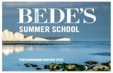 PODSUMOWANIE KURSÓW 2020 - Bede's Summer School...Lekcje angielskiego obejmują umiejętności w zakresie języka angielskiego, czas na opowiadanie historii i badania, kiedy uczniowie