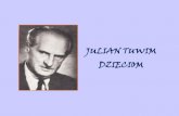 JULIAN TUWIM DZIECIOM · 2020. 6. 1. · Julian Tuwim urodził się w spolszczonej rodzinie żydowskiej 13 września 1894 r. w Łodzi. Ojciec Tuwima, Izydor Tuwim (1857–1935), był