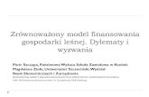 Zrównoważony model finansowania ... - up.poznan.pl...Zielone kredyty hipoteczne; zielone pożyczki budowlane Zielone kredyty samochodowe Zielone karty kredytowe i debetowe Ekodepozyty