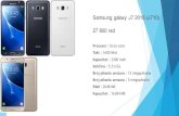 Samsung galaxy J7 2016 (J710) 27 800 rsd · Samsung Galaxy S8 plus 81 400 rsd Procesor: Octa-core (4x Kryo & 4x Kryo) Takt: 2300/1700 MHz Kapacitet: 3500 mAh Veličina: 6.2 inča