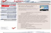 PRZYK£ADOWY ROZDZIA£ Windows Movie Maker 2. - Helionpdf.helion.pl/wimovi/wimovi-2.pdf · † Tworzenie napisów i plansz tytu³owych † Stosowanie przejœæ i efektów specjalnych