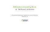 Matematyka z kluczemsp236.edu.pl/wp-content/uploads/2019/07/matematyka_6.pdf · • Nauczyciel nie ma obowiązku uprzedzania uczniów o terminie i zakresie programowym sprawdzianu.