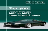 Limora catalogue MGF/MGTF · 2015. 7. 21. · met fin à la production de la MGTF le 7 avril 2005 après avoir atteint un total de 39.249 exemplaires construits. Le dernier numéro