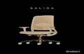 SALIDA - Kinnarps · 2017. 4. 13. · Salida 3 SALIDA Zestawienie prostego projektu technicznego z funkcjonalnością i estetyką to coś ekscytującego. Ale dopiero połączenie