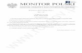 MONITOR POLSKIsenior.gov.pl/source/ZDPS 14-02-04 Monitor Polski.pdf · Założenia Długofalowej Polityki Senioralnej w Polsce na lata 2014–2020 (ZDPS) są wykonaniem zobowiązania