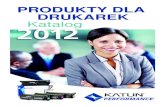 Katun CorporationKatun - PRODUKTY DLA DRUKAREK · 2012. 2. 28. · hP LJ 9000-series 33207 hP LJ Pro P 1102-series 39113 hP LJ Pro P 1566/1606-series 38794 Poznaj naszej nOWE produkty!
