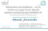 Rejestrator kamizelkowy – na ilemedtrends.pl/wp-content/uploads/2017/01/Beata_Średniawa...I Runda 5-ciu pacjentów (rejestracje 14-dniowe) • II runda 5-ciu pacjentów (rejestracje