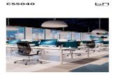 CS5040 - Nowy Styl€¦ · unchanging expectations regarding office furniture. Knowing that its compact and modern look is equally important, we have created a product that perfectly