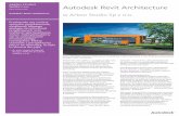 Autodesk Revit Architecture...dokładne plany pięter, elewacje, przekroje i widoki 3D, jak również oblicza powierzchnie i tworzy harmonogramy. Architekci otrzymują narzędzie do