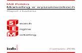 Raport z badania - IAB Polskaiab.org.pl/wp-content/uploads/2016/06/IAB_Polska_Raport...Linki sponsorowane w wynikach wyszukiwania Pozycjonowanie Reklama kontekstowa i intextowa Z jakich