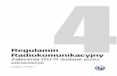Aktualności - Regulamin Radiokomunikacyjny · 2018. 2. 19. · - IV - Skróty stosuje się na ogół w odniesieniu do nazw światowych administracyjnych konferencji radiokomunikacyjnych