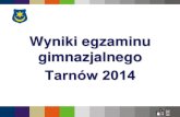 Tarnów 2014edunet.tarnow.pl/.../portalbu/aktual_2014/...2014.pdf · Tarnów 2014. Egzamin gimnazjalny. Wyniki egzaminu gimnazjalnego 2014 r. - komentarz • Poniżejpublikujemy wyniki