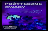 POŻYTECZNE OWADY - Kaszubi.pl 09.2017/owady.pdf · czyli odwiedzić ponad tysiąc kwiatów. W najtrudniej-szych warunkach pogodowych zakłada co najmniej pięć komór lęgowych.