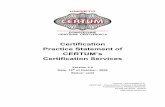 Certification Practice Statement of CERTUM’s Certification ... · Hereby Unizeto Technologies S.A. reserves all rights to this publication, products and to any of its parts, in