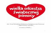 28. Finał Wielkiej Orkiestry Świątecznej Pomocy ogłoszenie ... · 4 Ogólna chirurgia dziecięca W ostatnim roku w Polsce, w 67 oddziałach chirurgii dziecięcej, wykonano ponad