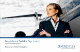Amadeus Polska Sp. z o.o. · PDF file 2009. 3. 9. · Zaanga¿owanie i rezultaty zapewniaj¹ce Twój sukces 13 e. ... Amadeus Polska Sp. z o.o. ... European Travel Awards sponsorowanej