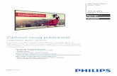 Zachwyć swoją publiczność · Philips Signage Solutions Monitor U-Line 213 cm (84") Podświetlenie krawędziowe LED Ultra HD BDL8470EU Zachwyć swoją publiczność Dzięki bardzo