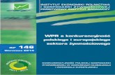 WPR a konkurencyjność polskiego i europejskiego sektora żywnościowego ...mak.wsfiz.edu.pl/RPW_b/146.pdf · Równoległy rozwój postaw interwencjonizmu państwowego oraz zasad