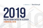 2019 - Bankier.pl€¦ · 13,5 mld zł na kredyty hipoteczne przeznaczyły banki w I kw. 2019 r. To o 3 mld zł więcej niż rok wcześniej. 33,1 mln kont osobistych prowadziły banki