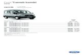 Ford Transit kombi - PGDapi.pgd.pl/uploads_ford/cenniki/dostawcze/transit_bus.pdf · Ford Transit kombi 2019 ważny od 1 stycznia 2019 r. cennik nr 01/2019 netto brutto Długość