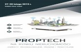 PROPTECH - MMC Polska · 2019. 8. 21. · • Trendy na rynku biurowym, czyli na co zwrócić uwagę tworząc nową przestrzeń. • Korzyści z technologii, które wprowadzają ...