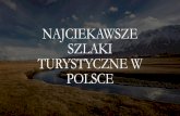 Najciekawsze szlaki turystyczne w polsce · SZLAKI TURYSTYCZNE W POLSCE. SZLAKI TEMATYCZNE Coraz większą grupę turystów nie interesuje już tylko pływanie i opalanie się, lecz