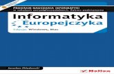 Informatyka Europejczyka. Program nauczania informatyki w …pdf.helion.pl/prpogm/prpogm.pdf · 2020. 8. 26. · 78 PROGRAM NAUCZANIA INFORMATYKI W SZKOŁACH PONADGIMNAZJALNYCH nauczania