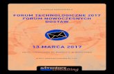 13 MARCA 2017 - adventure.pl · · Ruch S.A. · SALESmanago · Urząd Komunikacji Elektronicznej · Zebra Technologies Sp. z o.o. „Forum Technologiczne Poczta XXI wieku 2015”
