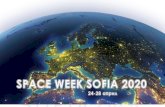 Space Week 2020 - Портал за наука на МОН€¦ · Hackathon, представяне на правилата, менторите и отборите Провеждане