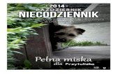 NIECODZIENNIK Nr 9/2014technikumzs.pl/gazetka/publikacje/nr9.pdf · „Niecodziennika” w roku szkolnym 2014/-15. W słoneczne, wrześniowe przedpo-łudnie rozpoczęliśmy ... Witamy