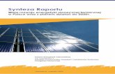 Synteza Raportu - komfort-international.com · Porównanie polskiego sektora energetyki słonecznej termicznej z innymi krajami UE, ... w 2aktywnych systemach ok. 20 mln m powierzchni