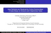 How Opinions are Received by Online Communities: A Case ...cristian/How_opinions_are_received_by... · How Opinions are Received by Online Communities: A Case Study on Amazon.com
