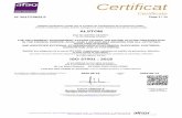 CERTI F 1755 Certificat ISO 37001 - alstom.com · Appendix n° 4 ALSTOM Liste complémentaire des sites entrant dans le périmètre de la certification : Complementary list of locations