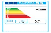 Nordpeis AS. Nordpeis Salzburg M A+++ ++ A++ A+A A B C D …...2,7 A+ +A B C D E F G 2015/1186 kW ENERGIA · ˜˚˜˛˝˙ˆ · ΕΝΕΡΓΕΙΑ · ENERGIJA · ENERGY · ENERGIE A++