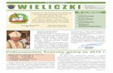 WIEŚCI Z GMINY WIELICZKI Nr 1/2017 egzemplarz bezpłatnyug.wieliczki.pl/biuletyny/biuletyn12017.pdf · projekty edukacyjne Budżet Gminy Wieliczki na 2016 rok został uchwalony w