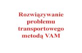 Rozwiązywanie problemu transportowego metodą VAM · 2018. 11. 19. · Aplikacje Snoring 2: Winter Edit Onet - informacje, roz Pierwsze krokj ... WyŽsza Szkola Zarzqdzania i Administracji