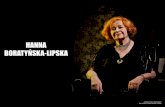 New Hanna Boratyńska - portfolio public · 2020. 10. 1. · przez los, a przez to zgryźliwej, agresywnej i destrukcyjnej. Warsztat aktorski Hanny Boratyńskiej można określić