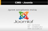 System zarządzania treściązimowisko.linux.gda.pl/2011/papers/joomla.pdf · formularzy, modułów, ... pełna optymalizacja SEO (wsparcie dla wyszukiwarek internetowych) Możliwości