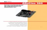 ADuCino 360 - Transfer Multisort ElektronikADuCino 360 – zestaw uruchomieniowy dla mikrokontrolerów ADuCM360/361 Zastrzegamy prawo do wprowadzania zmian bez uprzedzenia. Oferowane