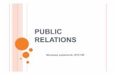 Warszawa , październik, 2010 UWpawlowicz.eu/studenci/Co-to-jest-PR-2010-Definicje.pdfOfficial PRSA Definition Public relations definitions include: •the need for research prior