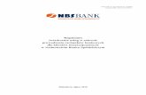 Regulamin - Nadnotecki Bank · Załącznik nr 1 do Uchwały nr 77/2018 Zarządu NBS z dnia 31.07.2018 r. Regulamin świadczenia usług w zakresie prowadzenia rachunków bankowych