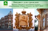 Бюджет для гражданadmin.tomsk.ru/site/core.nsf... · 2020. 6. 16. · на 2017 год. Расчет поступлений по земельному налогу