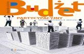 PARTYCYPACYJNY - goldap.org.pl · budżetu partycypacyjnego na poziomie całego miasta przygotowują się Bydgoszcz, Chorzów, Dąbrowa Górnicza, Kędzierzyn-Koźle, Gdańsk, Łódź,
