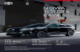 New NOWA TOYOTA RAV4 · 2020. 10. 2. · Toyota Safety Sense 2 – AHB, IACC, PCS, LTA, RSA – pomaga kierowcy na drodze, dając uczucie pewności podczas jazdy. Technologia dla